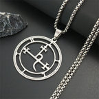 Lilith Demon Seal Necklace — Silver