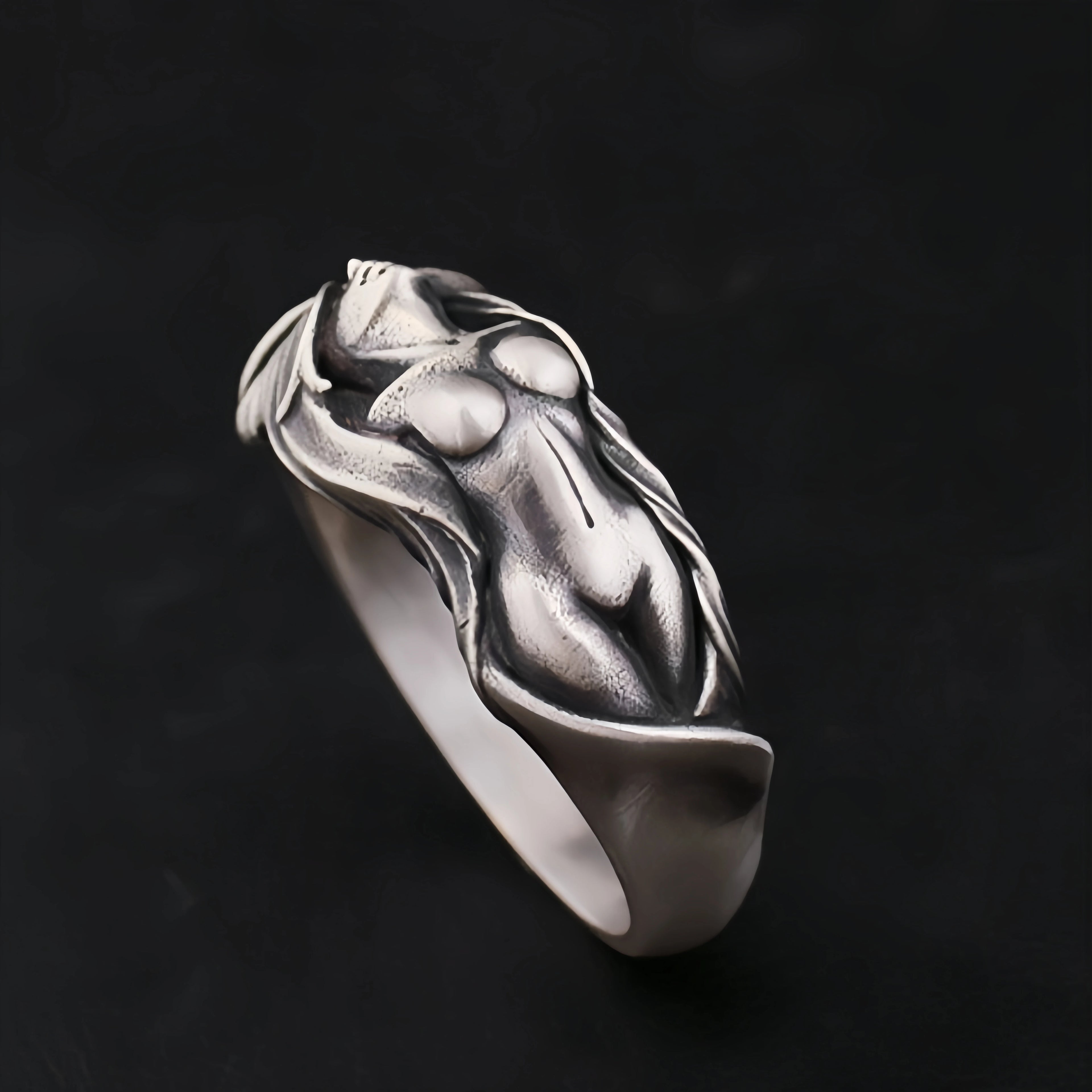 Nude Body Open Ring — Copper