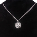 Memento Mori Letter Skull Necklace — Gothic