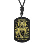 Tarot Black Pendant Necklace