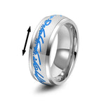 Vintage Stainless Steel Knights Templar Rings For Men Women Hip Hop Biker Cross Warriors Red Shield Ring Amulet Jewelry