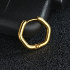 Punk Mens Long Stick Ear Stud Set Black Earrings Gift for Boyfriend Lover Jewelry Nightclub Bar Earring
