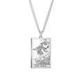 Dawapara Vintage Tarot Card Necklace The Major Arcana Pagan Astrology Talisman Pendants Necklace Stainless Steel Jewelry