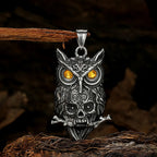 Skull Pendant Necklace — Stainless Steel