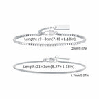 Vnox 2pcs/Set Cuban Figaro Rope Snake Chain Bracelet Set for Men Boys, Gold Black Silver Color Stainless Steel Wristband Jewelry