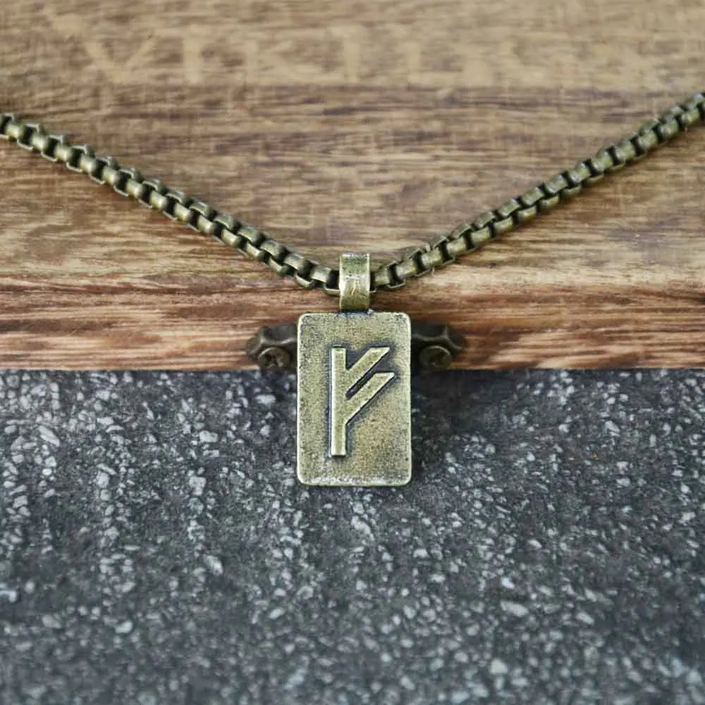Viking Rune Pendant Necklace