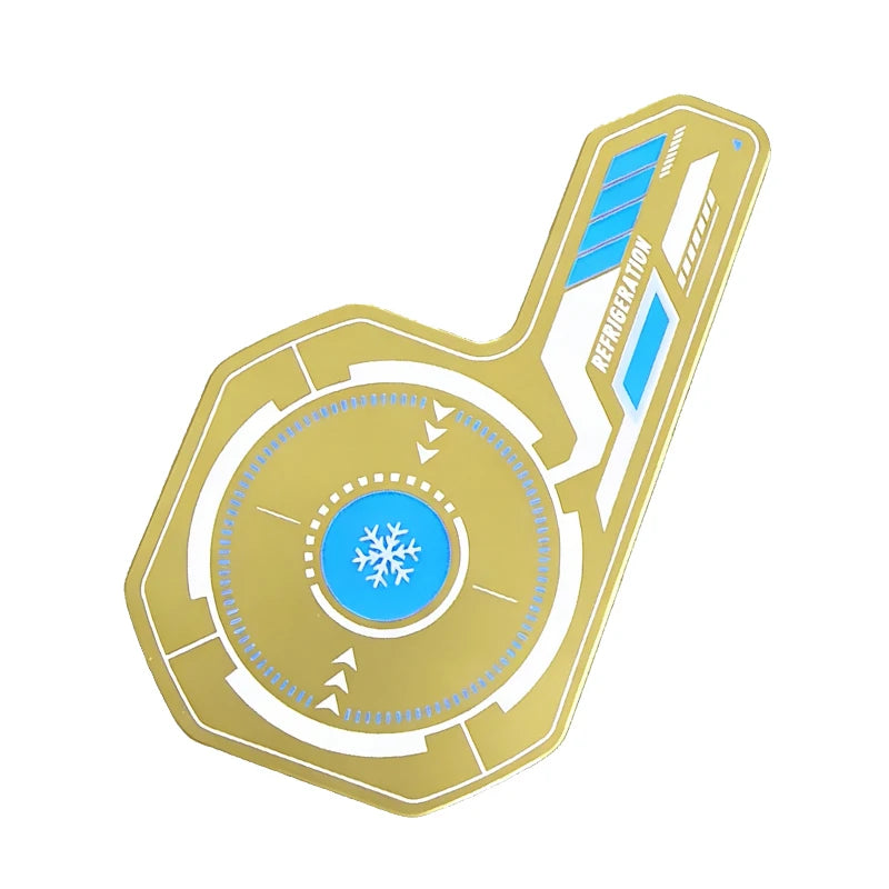 Yellow Phone Heat Spreader Magnetic Cooling Sticker Special Thermal Conductive Pad for Phone Cooler