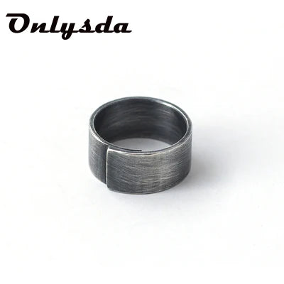 Stainless Steel Viking Simple Ring vintage Hammer retro punk Classic Ring Male finger Love Jewelry for man Gift OSR514