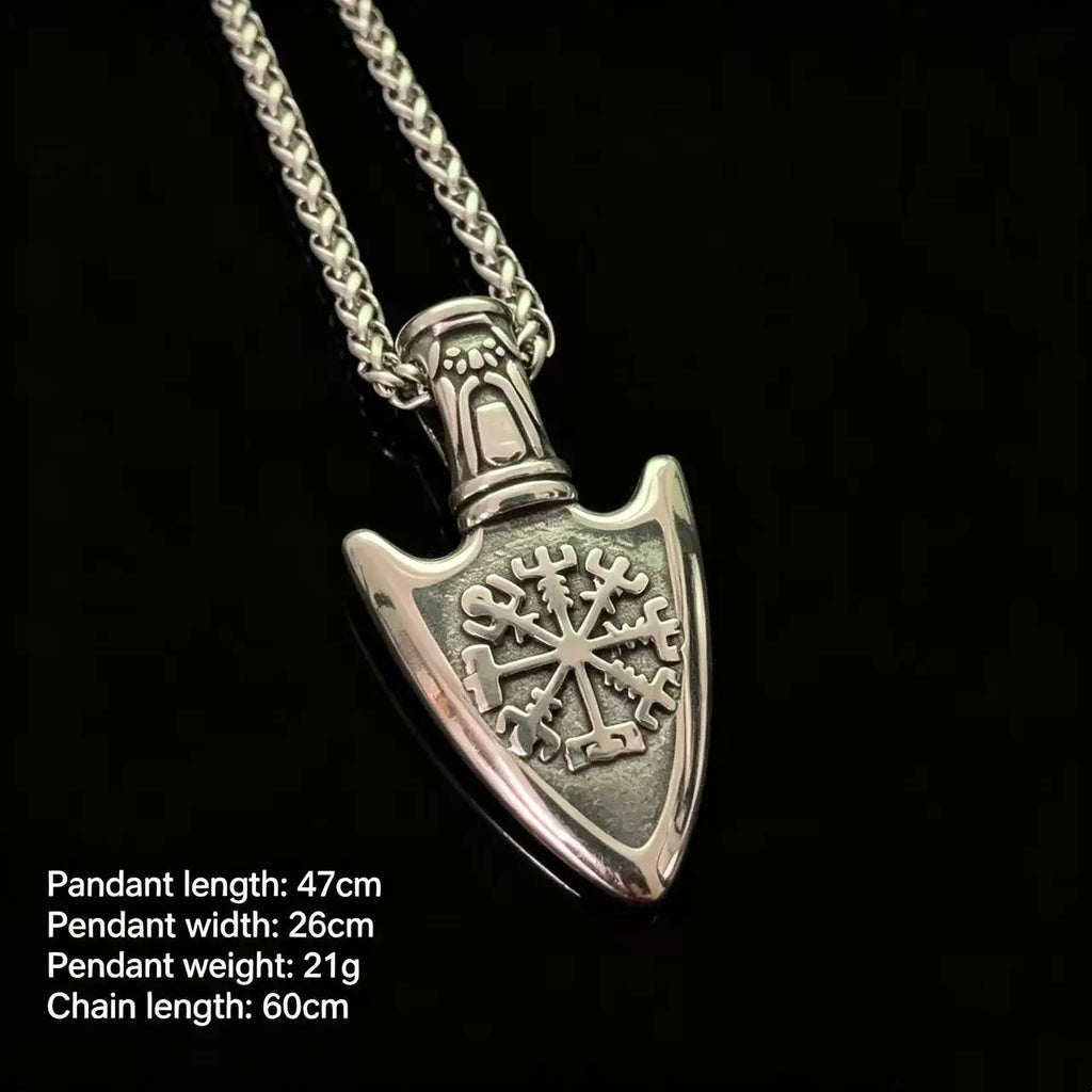 Viking Steel Pendant Hammer Axe Spear Sword