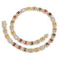 Iced Out Cuban Chain Necklace Stainless Steel 12MM