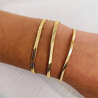 Stainless Steel Snake Bracelet Blade Chain
