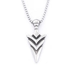 Arrow Pendant — Stainless Steel