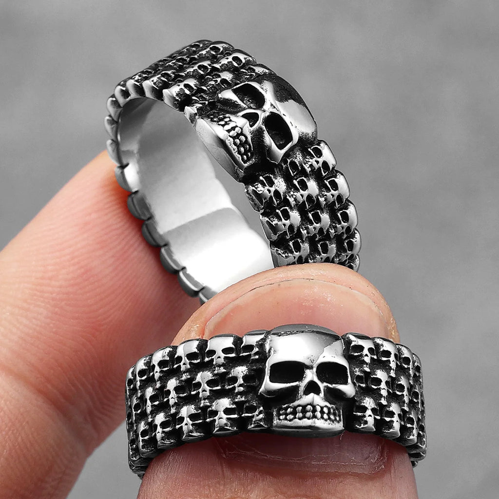 Skull Ring — Stainless Steel