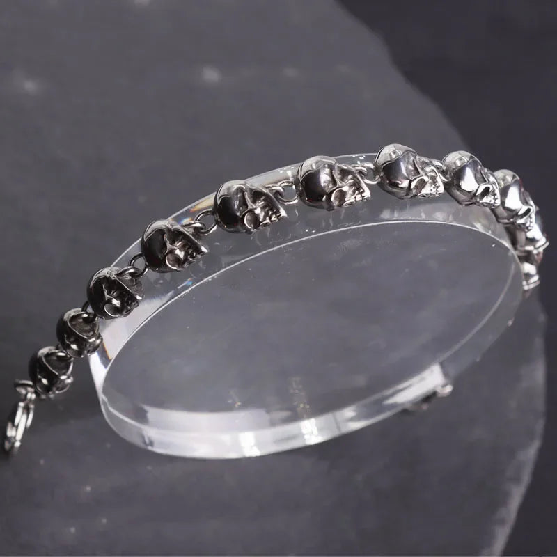 Skull Bracelet — Gothic Punk
