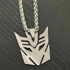Steel Pendant Anime Movies Autobots Sign