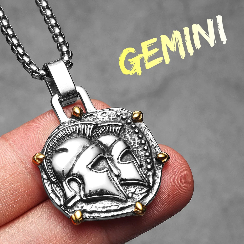 Constellation Pendant Necklace — Stainless Steel