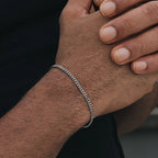 Hip Hop Stainless Steel Cuban Chain Bracelet For Women 3 5 7 mm Simple Stainless Steel Men Bracelet Gold Color Jewelry