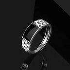 Heart & Flower Open Adjustable Finger Ring — Enamel, Mixed Styles