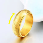 Vintage Stainless Steel Knights Templar Rings For Men Women Hip Hop Biker Cross Warriors Red Shield Ring Amulet Jewelry
