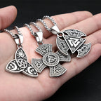 Viking Celtic Knot Pendant — 316L Stainless Steel