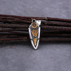 Gungnir Spear Valknut Norse Pendant Necklace — Stainless Steel