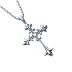 Gothic Cross Steel Pendant European American Retro