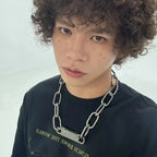 Statement Thick Chain Necklace — Stainless Steel