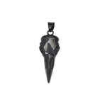 Vintage Nordic Vikings Raven Pendant Necklace Odin Animal Skull Stainless Steel Necklaces For Men Women Fashion Amulet