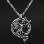 Greek Mythology Athena Sparta Pendant Necklace — 60cm Chain