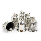 Moto Bell Steel Pendant Punk 316L Guardian