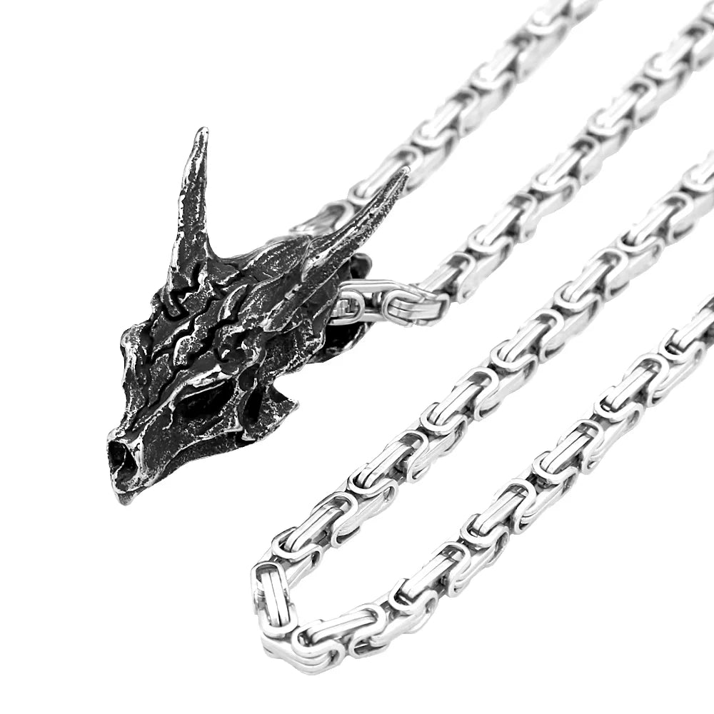 Scorpion Pendant Necklace — Stainless Steel