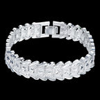 Factory direct fashion 925 Sterling Silver Bracelet for men woman elegant 12MM chain fine Luxury jewelry Wedding party gifts