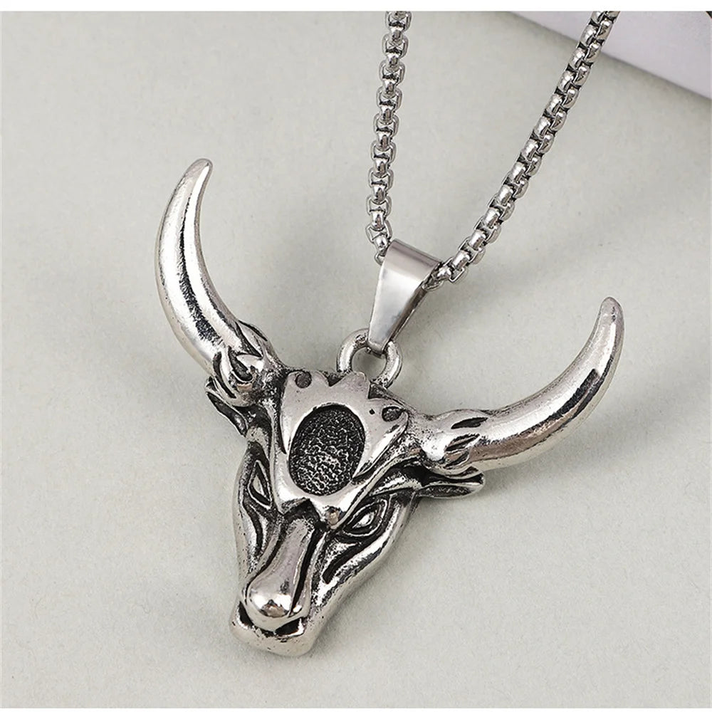 Skull Cross Pendant Necklace
