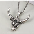 Skull Cross Pendant Necklace