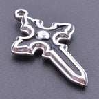 Sword Dagger Wing Pendants DIY Necklace Making — Stainless Steel