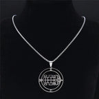 Sigil de Lucifer Raum Necklace — Stainless