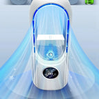 Air Cooler Leafless USB Electric Fan 6 Speed Silent Timer Portable Air Conditioner Cooling Fan Humidifier Conditioning