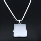 Satan Tarot Inverted Pentagram Pendant Necklace — Stainless Steel