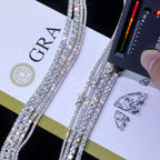 Silver 925 VVS Moissanite Tennis Bracelet 2/3/4/5MM