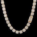 Tennis Chain Necklace Stainless Steel 10/12MM