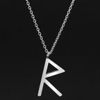 Viking Rune Layering Necklace — Minimal