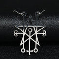 Astaroth Sigil Pendant — Stainless Steel