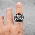 Retro Skull Ring — Stainless Steel