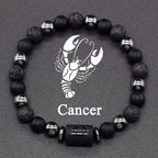 12 Zodiac Signs Bracelet Homme 12 Constellation Jewelry for Women Scorpio Gemini Sagittarius Bracelet Friendship Gift Whoelsales