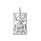 Tarot Major Arcana Amulet Necklace — Stainless Steel