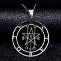 Astaroth Sigil Pendant Necklace — Stainless Steel