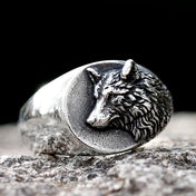 2023 NEW Men's 316L Stainless Steel Viking Nordic Wolf Of Thor High Quality Jewelry Ring Free Shipping