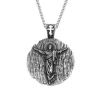 Vintage Jesus Cross Pendant — 316L Stainless Steel
