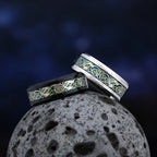 Viking Norse Rune Pattern Ring — Stainless Steel
