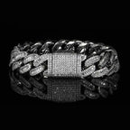 Iced Out Cuban Necklace Stainless Steel 15MM